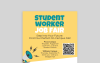 on campus job fair